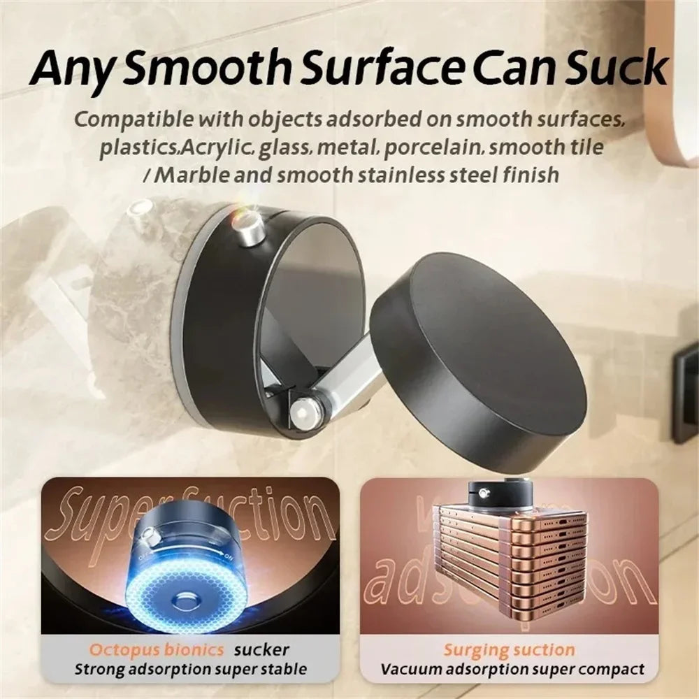 Magnetic Phone Holder – Strong Suction, 360 degree rotation , Hands free.